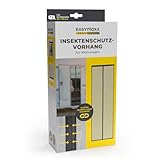 EASYmaxx Insektenschutzvorhang für Campingwagen 60 x 195 cm | Fliegengitter Tür mit...