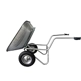 Kelberg Schubkarre Kippkarre Agro 150 L bis 250kg Luftreifen mit Stahlfelge verzinkt kippbare...