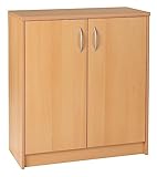 Kommode Highboard Mehrzweckschrank | Dekor | Buche | 2 Türen