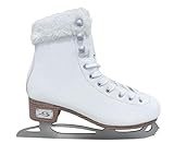Cox Swain Klassische Eislauf Schlittschuhe ICEPEARL, für Damen und Kinder, bequem, warm gefüttert...