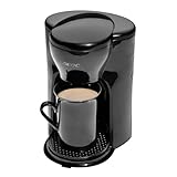 Clatronic® 1-Tassen-Kaffeeautomat | Kaffeemaschine perfekt für Singles | Filterkaffeemaschine...