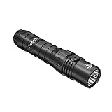 NITECORE LED Taschenlampe MH12S - Leuchtleistung max. 1.800 Lumen - 141 mm lang - Per USB-C...