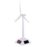 Mini-Solarenergie-Windmühle, Kinder Intelligentes Kunststoff-Solar-Windmühlen-Windrad-Modell...