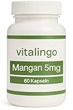 Mangan 5mg Kapseln - Hochdosiert - 60 Kapseln