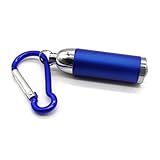 TENYELE Kleine LED-Taschenlampen, Outdoor, Camping, blinkend, verstellbar, USB-Taschenlampe,...