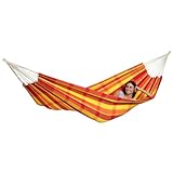 AMAZONAS Barbados - Klassische brasilianische XL Hängematte für 2 Personen | Handgefertigt, aus...