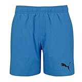 PUMA Jungen Medium Length Shorts Swim Trunks, Energy Blue, 164