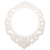 Sewroro Dekorativer Vintage Bilderrahmen aus Kunstharz Antiker Fotorahmen für Tisch und Wanddeko...