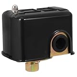 HEALSOPTHY Druckschalter für Wasserpumpen Einstellbarer Pumpendruckregler aus Stahl Kompatibel mit...