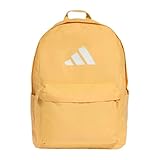adidas Unisex CLASSIC 3BARS BACKPACK, Semi Ice Tangerine/white, One size