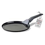 Fackelmann Crepepfanne 25cm Statement – Keramik beschichtete flache Pfanne - Recyceltes Aluminium...