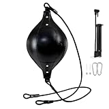 Missmisq Boxing,Punchingball Für Fitness | Flexibler Doppelendball Aus PU Leder Für Fitness...