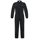 BWOLF ANAX Arbeitsoverall Herren Overall Herren Arbeitskleidung 100% Baumwolle Arbeitsoveralls mit 5...