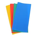 Veemoon 4 Stück pack Schrumpfschlauch Messergriffhüllen Rutschfeste Hitzebeständige Griffschoner...