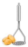 IPEA Kartoffelstampfer Professionelle aus Edelstahl zum Zerkleinern von Kartoffeln, Gemüse und Obst...