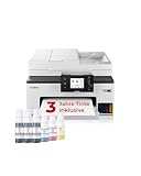 Canon MAXIFY GX2050 Tintenstrahldrucker 4-in-1 Multifunktionsgerät DIN A4 (Drucker, Scanner,...