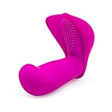 Vibrierendes Klitorisspielzeug für Frauen mit tragbarem unsichtbarem G-Spotter für Frauen USB...