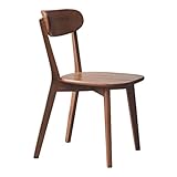 Bamskov Esszimmerstühle aus 100% Massivholz Eiche - Praktische Küchenstühle - Holzstuhl für...