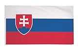 U24 Flagge Fahne Slowakei 90 x 150 cm Hissfahne