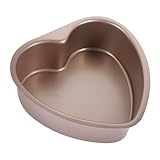 FUNOMOCYA Herzform Kuchenform aus mit Abnehmbarem Boden Backform für Hochzeiten Partys und...