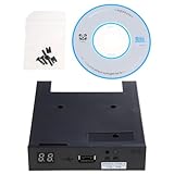 YAOGUI Externes Diskettenlaufwerk SFR1M44-U100K-R 1,44 MB USB SSD Diskettenlaufwerk Emulator 32-Bit...