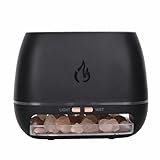 3-in-1 Aroma Diffuser, Diffuser Ätherische Öle Flamme,Luftbefeuchter Duftlampe Elektrisch, Duftöl...