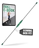 NAJATO Sports Schwingstab – Swingstick inkl. E-Book (PDF Datei) – Wackelstab mit verstellbaren...