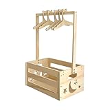 Babyparty-Kiste – Geschenkbox, Feierkorb, Holz-Aufbewahrungskorb, dekorativer Organizer mit...