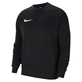 Nike Herren M Nk Flc Park20 Crew Shirt, Black/White, M EU