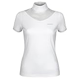 EQUESTRIAN QUEEN Turniershirt Damen Reitshirt – False Touch Baumwolle‑Elastan,...