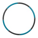 Relaxdays Hula Hoop Reifen, 90cm Ø, Fitnessreifen für Erwachsene, Abnehmen & Bauchtraining,...