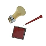 Verstellbarer Roller Datumsstempel Gumminummer Geschäftsbüro Gummi Rollerstempel Tag Jahr