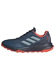 adidas Herren Tracefinder Trail Running Shoes Sneaker, Wonder Steel/Navy/Impact Orange, 43 1/3 EU