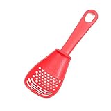 Multifunktionales Kochlöffel Sieb PP Haushalt Colander Sieb Reifen Masher Multipurpose...