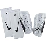 Nike Unisex Shinguard Mercurial Lite, White/White/Black, DN3611-100, S