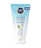 NIVEA SUN After Sun Sensitive Gel-Crema (1 x 175 ml), crema calmante con aloe vera, crema hidratante...
