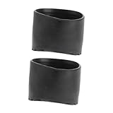 BUGUUYO 2 Stück Rutschfeste Leiterfußschoner Runde Schutzmatten für Ausziehbare Leitern mit...