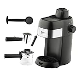 Sharplace Espresso und Cappuccino-Maschine Italienische Kaffeemaschine 1-4 Tasse leicht zu reinigen...
