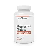 GymBeam Chelatiertes Magnesium - Hochdosierte Kapseln, 225mg pro Tagesdosis, unterstützt...