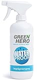 Green Hero Imprägnierspray 500 ml für Textilien - Jacken, Schuhe, Sofa, Couch und Leder, Ohne...