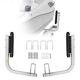 VEVOR L-Form Anhängerpfahl Bootsanhänger Anleitung Kurbelstütze Bootsführung, 190 mm...