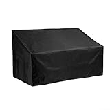 Outdoor-Gartenbank-Abdeckungen, wasserdicht und winddicht für 2- und 3-Sitzer-Möbel, praktische...