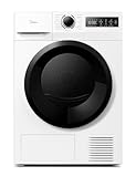 Midea MD11EH80BD Wärmepumpentrockner, 8 kg, Energieklasse D, Schnelltrocknen 35', HealthGuard,...