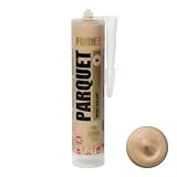Eichfarbener Premium-Dichtstoff für Parkett & Laminat FOME FLEX PARQUET – elastisch, langlebig,...
