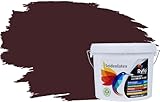 RyFo Colors Seidenlatex Trend Rottöne Schwarzrot 6l - bunte Innenfarbe, weitere Rot Farbtöne und...