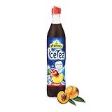 Pfanner Eistee Pfirsich Sirup – 1 x 700 ml Getränkesirup - ergibt über 7 Liter Wasser mit Ice...