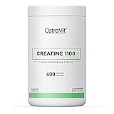 OstroVit Creatin Mnohydrate 1100 mg 400 Kapseln I Hochdosiert I 100% Pures Kreatin Monohydrat - 100...