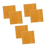 DIYEAH 6 Stück Bunte Glasmosaikfliesen Kleine Glasplatten für DIY Bastelmaterialien Farbige...