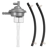 1 Set Motorroller Benzinhahn Unterdruck M16x1,5 with 2 Benzinschlauch Kit Universal Unterdruck...