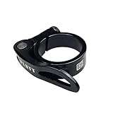 PLATT Fahrrad Sattelklemme mit Schnellspanner Aluminium Legierung Sattelklemme 28,6/31,8/34,9 mm...